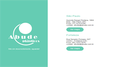 Desktop Screenshot of abudeplasticos.com.br